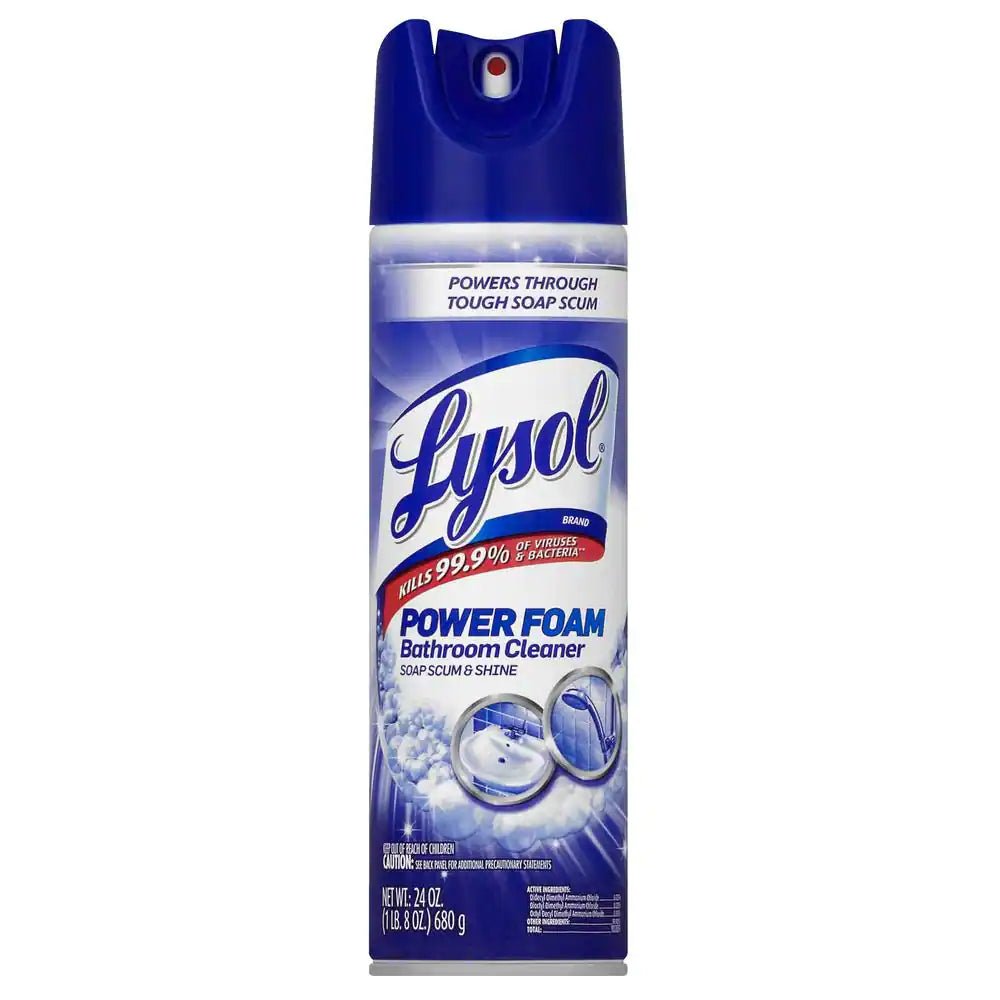 LYSOL BRC AEROSOL POWER FOAM 24 OZ - SUPERMIX