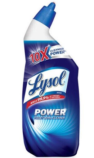LYSOL TOILET BOWL CLEANER POWER 24 OZ - SUPERMIX