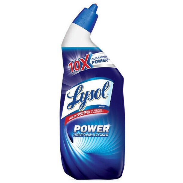 LYSOL TOILET BOWL CLEANER POWER & FREE FRESH 24 OZ - SUPERMIX