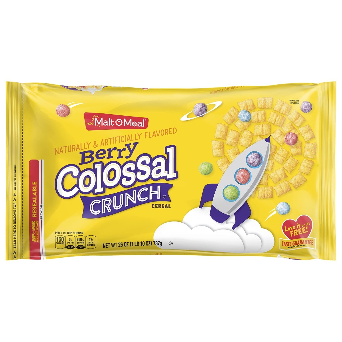 M O MEAL BERRY COLOSAL CRUNCH 26 OZ - SUPERMIX