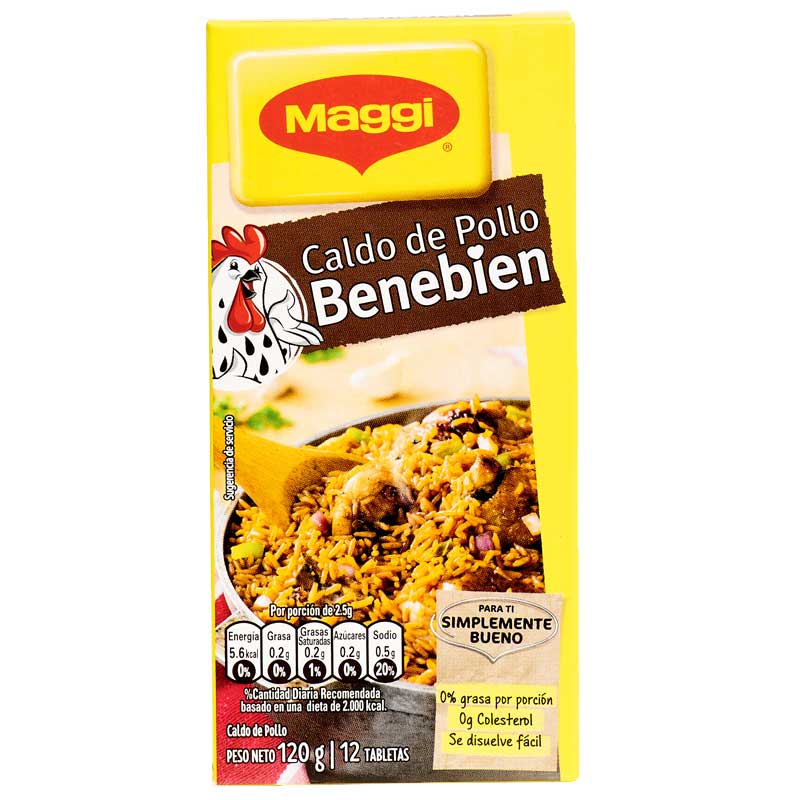 MAGGI BENEBIEN FORTIFICADO 120 GR 12 UND - SUPERMIX
