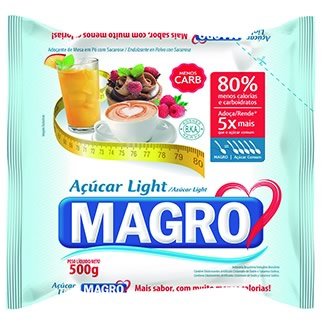 MAGRO AZUCAR + ADOCORANTE 500 GR - SUPERMIX