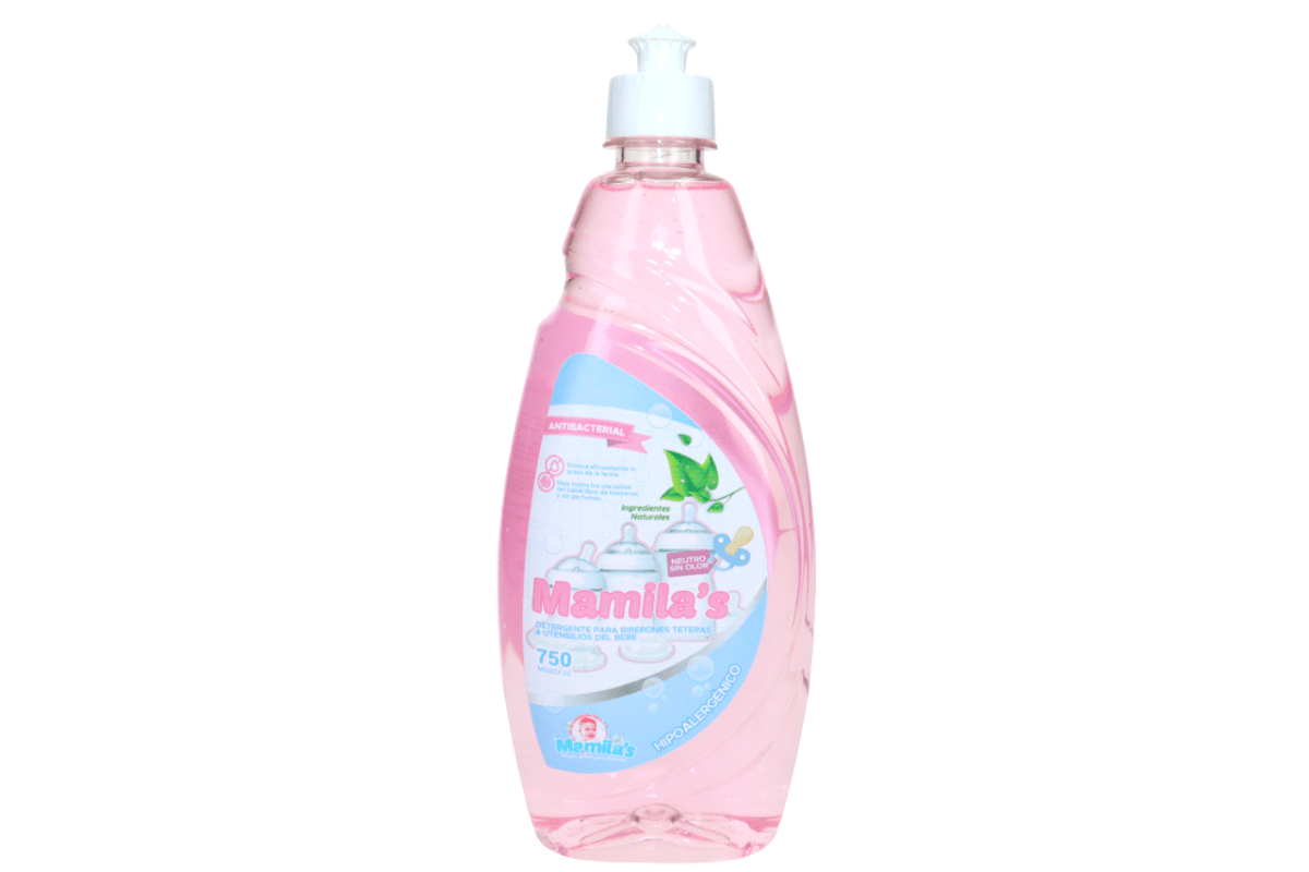 MAMILAS DETERGENTE PARA BIBERONES 750 ML - SUPERMIX