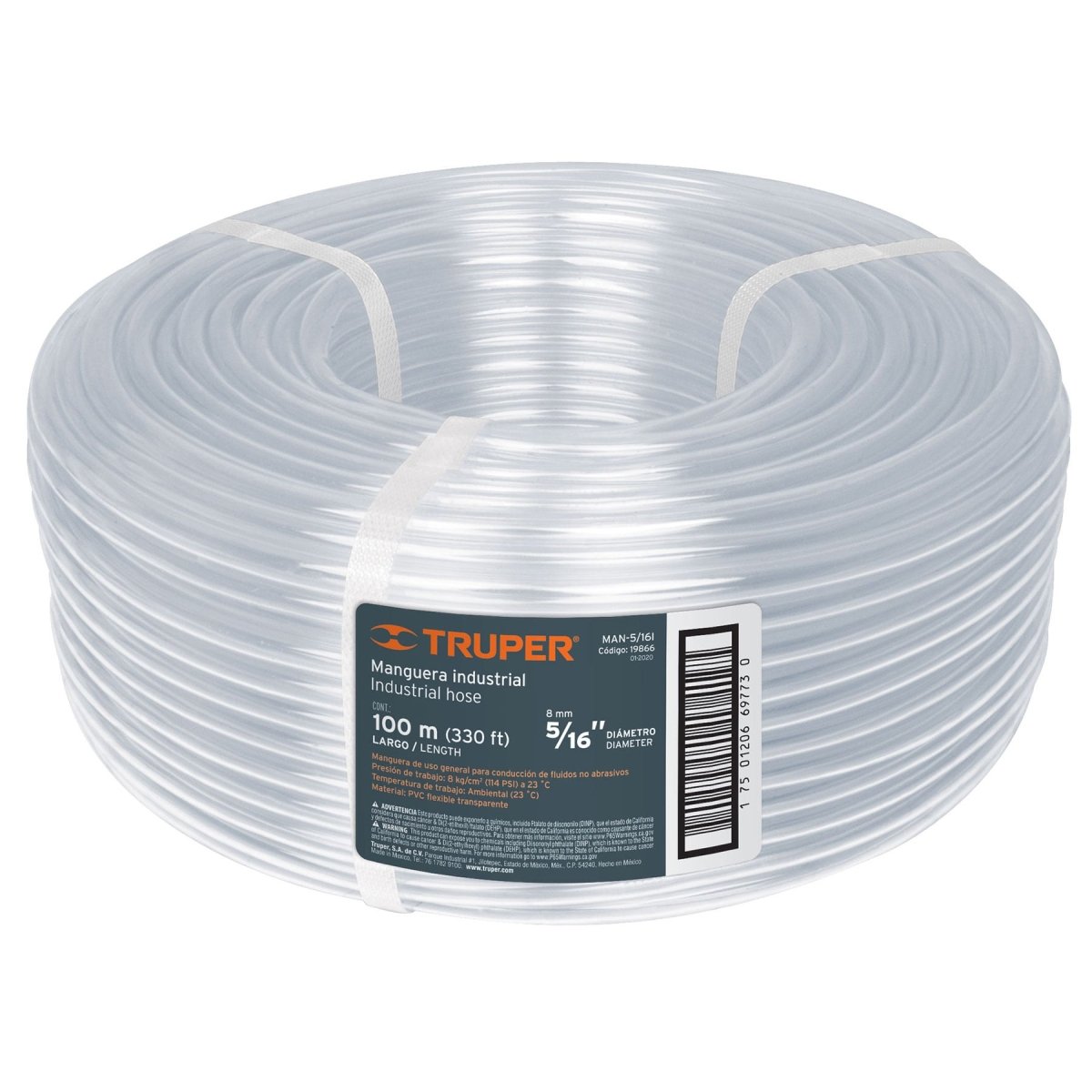 MANGUERA 5/16", INDUSTRIAL TRUPER - SUPERMIX