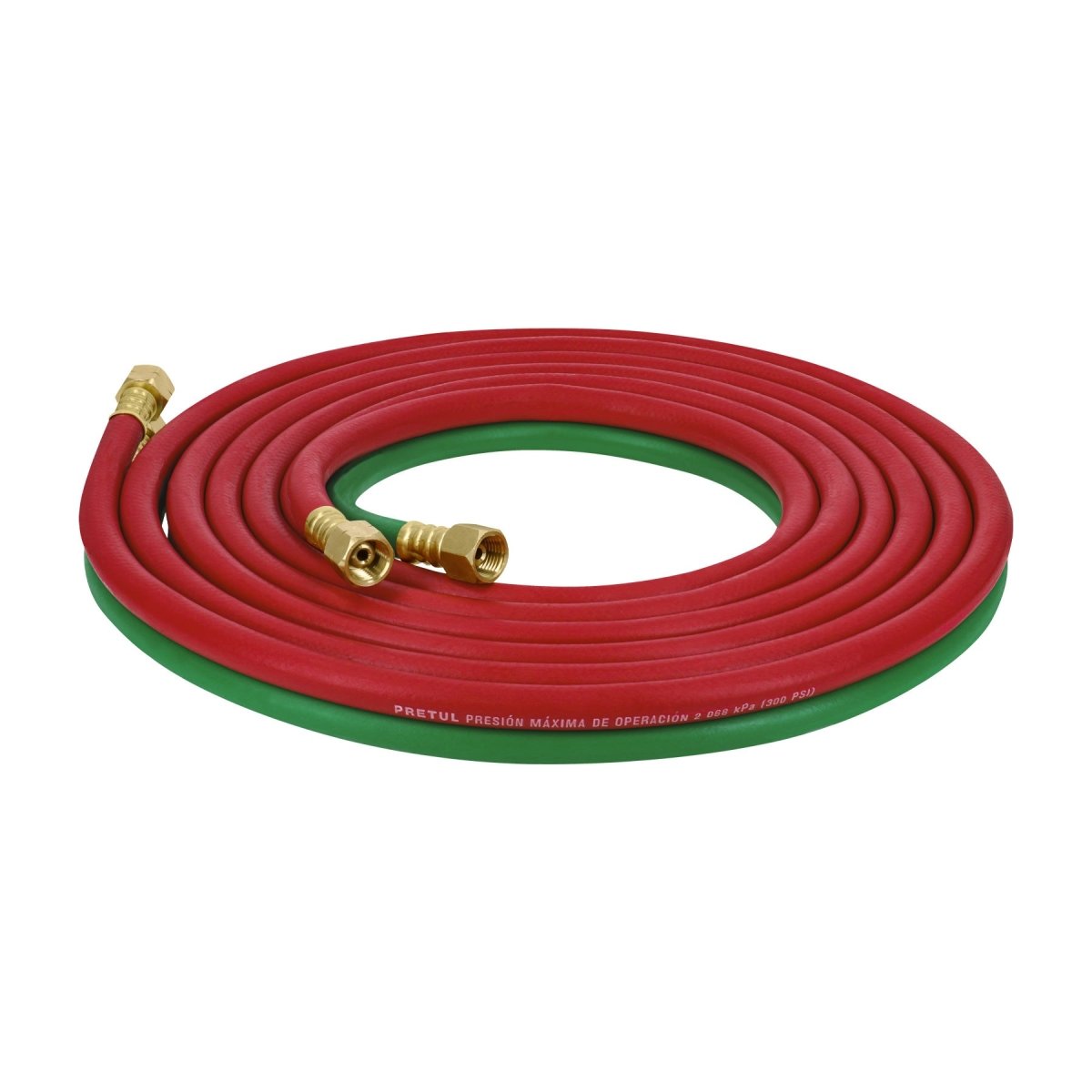 MANGUERA CUATA PARA OXIACETILENO, 4.5 M.. - SUPERMIX