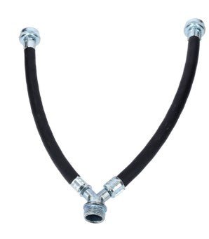 MANGUERA P/LAVADORA DOBLE 1/2 X 12 NEGRA - SUPERMIX