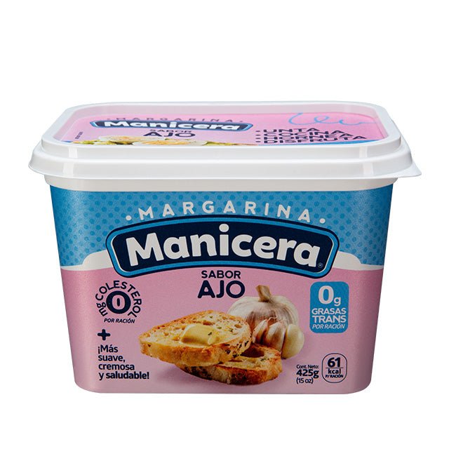 MANICERA MARGARINA CON AJO 425 GRS - SUPERMIX