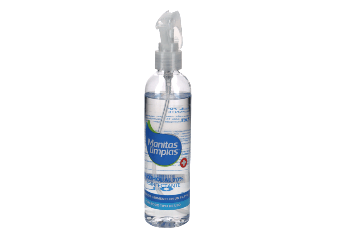 MANITAS L ALCOHOL D ISOPROP 70% 8OZ - SUPERMIX