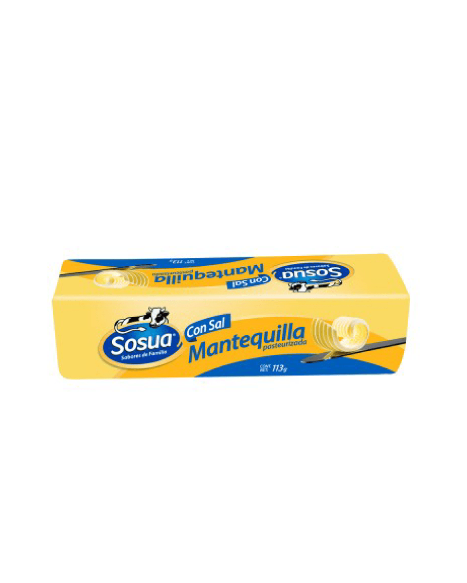 MANTEQUILLA BLOCK 25 LB CON SAL SOSÚA - SUPERMIX