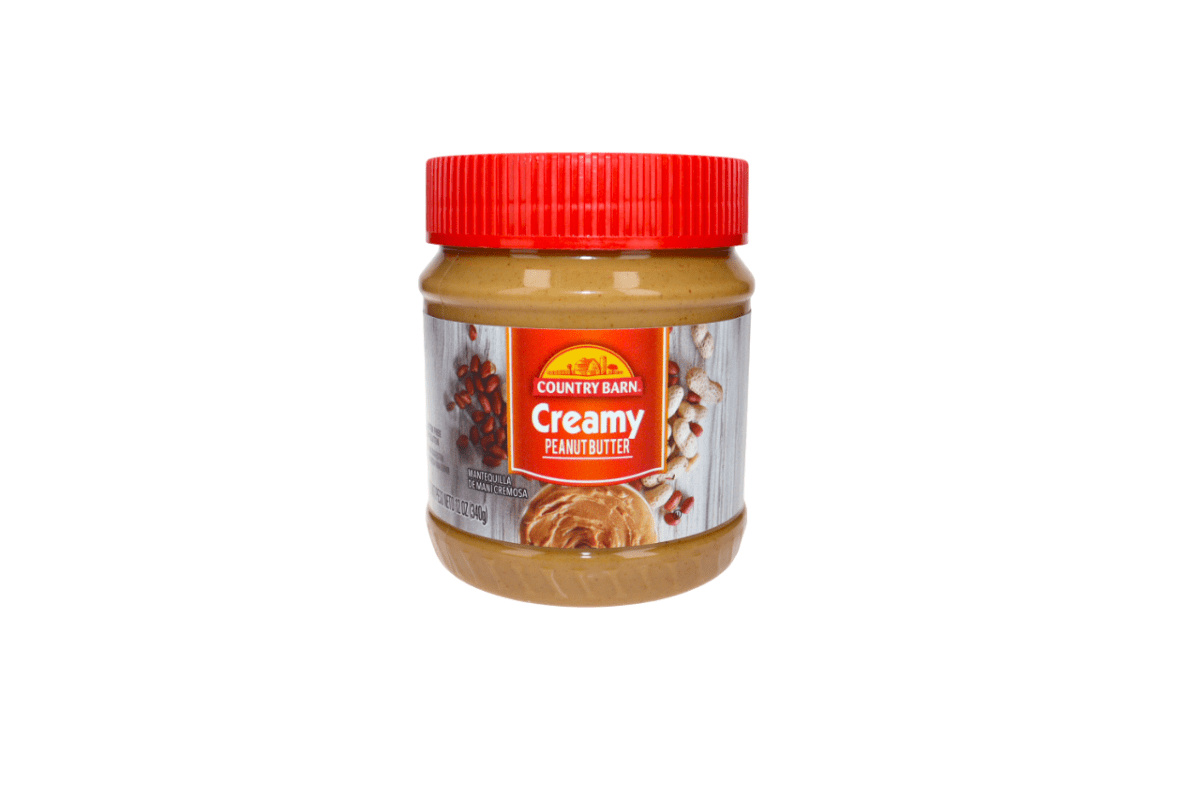 MANTEQUILLA DE MANI REG ROJA 12/12 OZ - SUPERMIX
