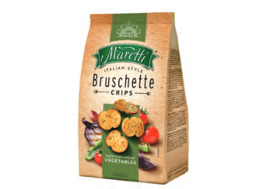 MARETTI BRUSCHETTE CHIPS MEDITERRANEA 140 GR - SUPERMIX