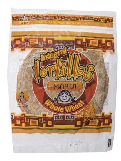 MARIA TORTILLA TRIGO INTEGRAL 8 UND - SUPERMIX