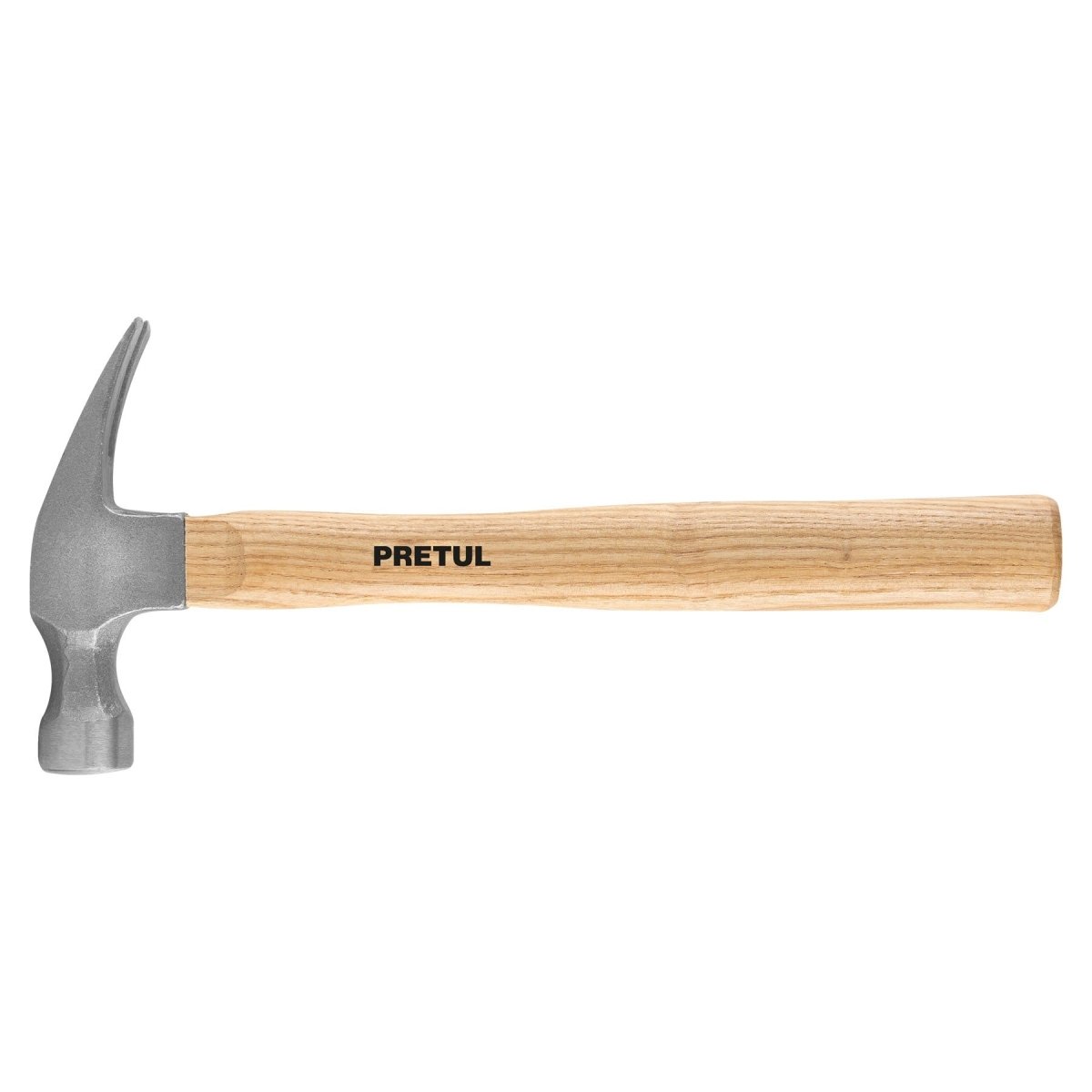MARTILLO 16OZ SEMIPULIDO UÑA RECTA MANGO DE MADERA PRETUL.. - SUPERMIX