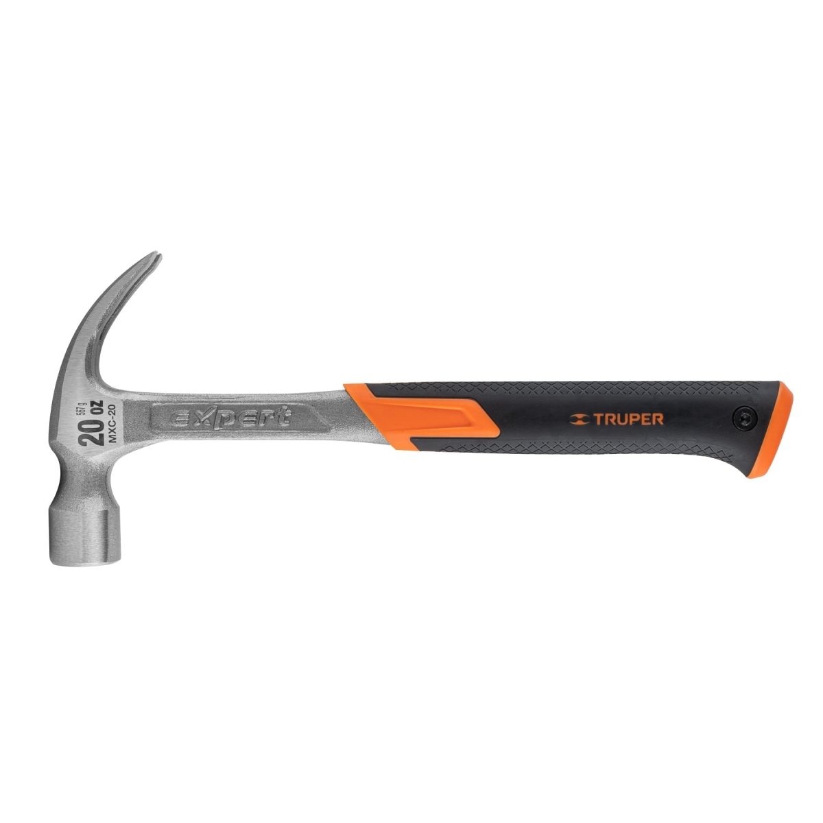 MARTILLO 16OZ UÑA CURVA FORJADO EN UNA PIEZA TRUPER EXPERT.. - SUPERMIX