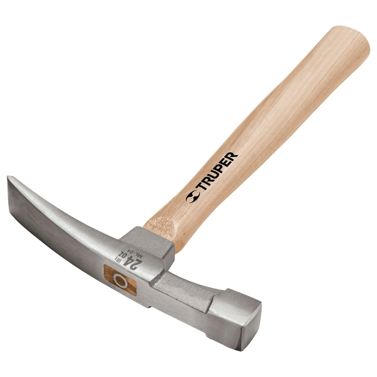 MARTILLO 24OZ PARA LADRILLO MANGO DE MADERA TRUPER.. - SUPERMIX