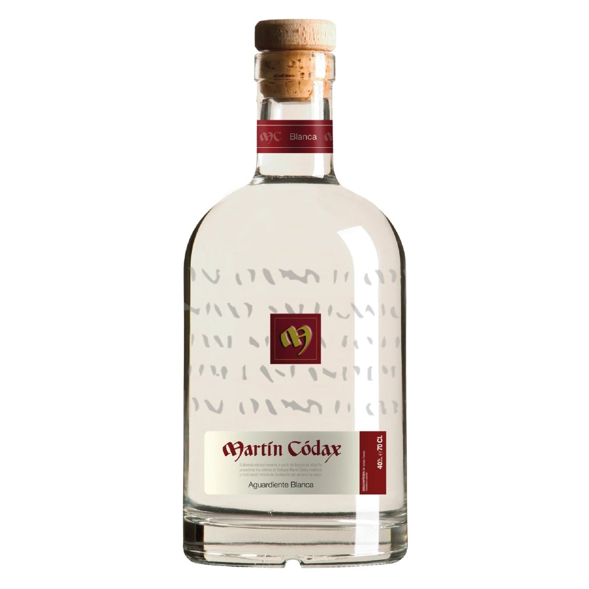 MARTIN CODAX AGUARDIENTE DE ORUJO BLANCO 70 CL - SUPERMIX