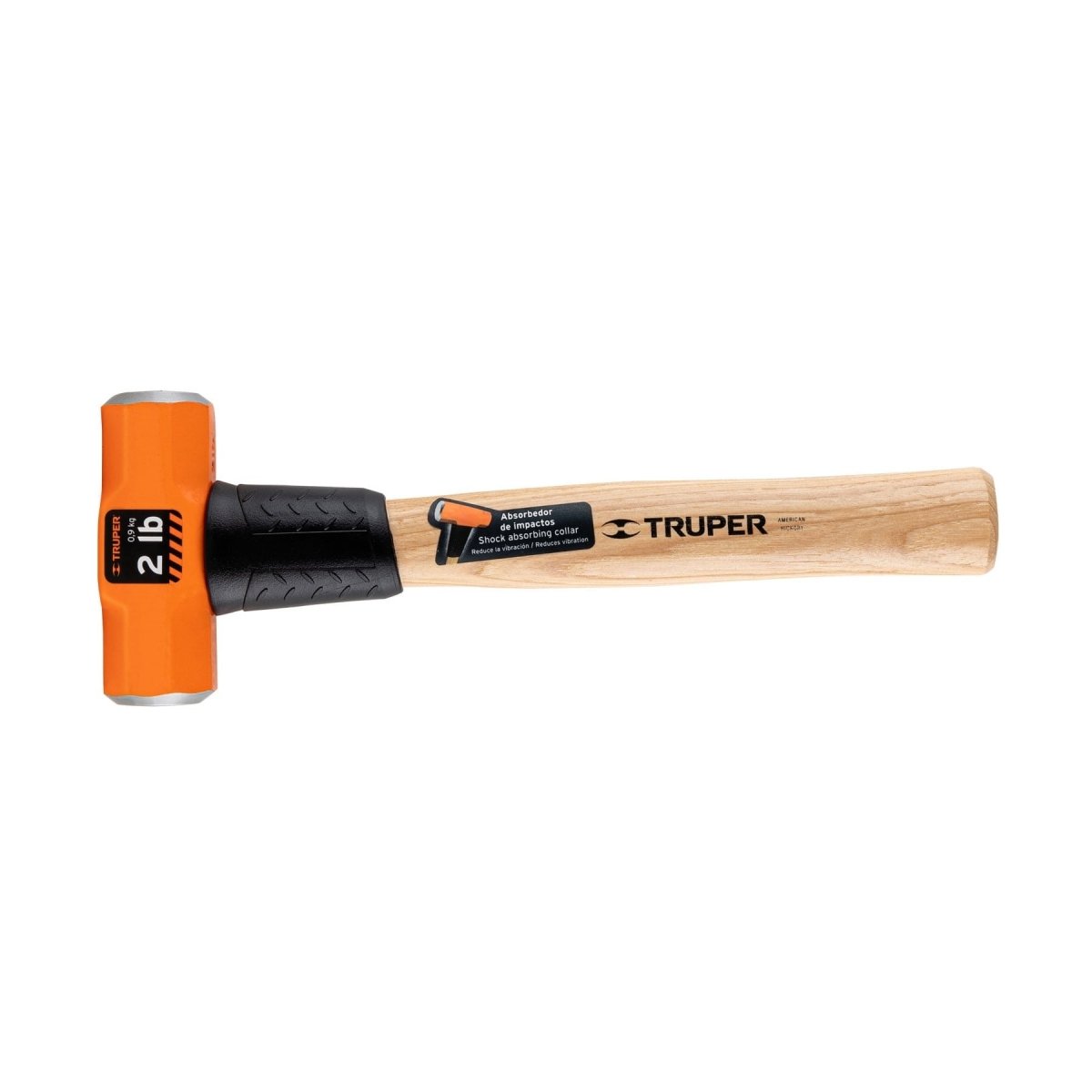 MASETA 2.5LB CABEZA OCTAGONAL MANGO DE MADERA TRUPER - SUPERMIX