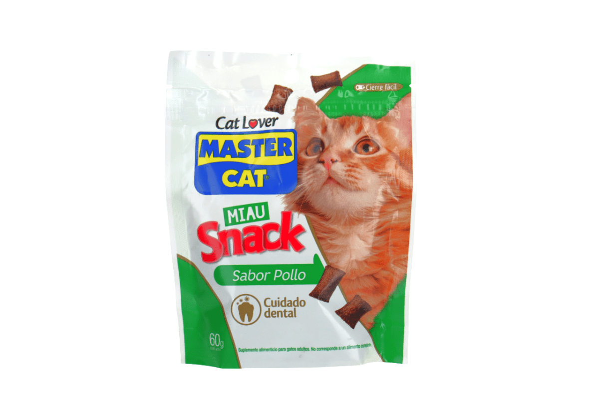 MASTER CAT SNACKS SABOR A POLLO 60 GRS - SUPERMIX