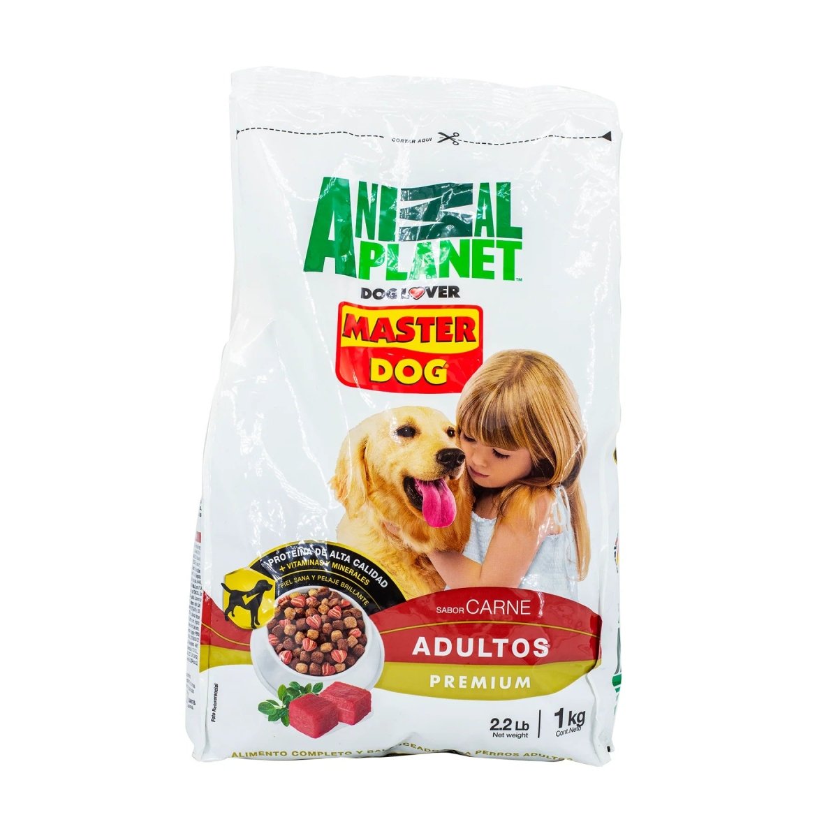 MASTER DOG ADULTO CARNE 2.2 LBS - SUPERMIX