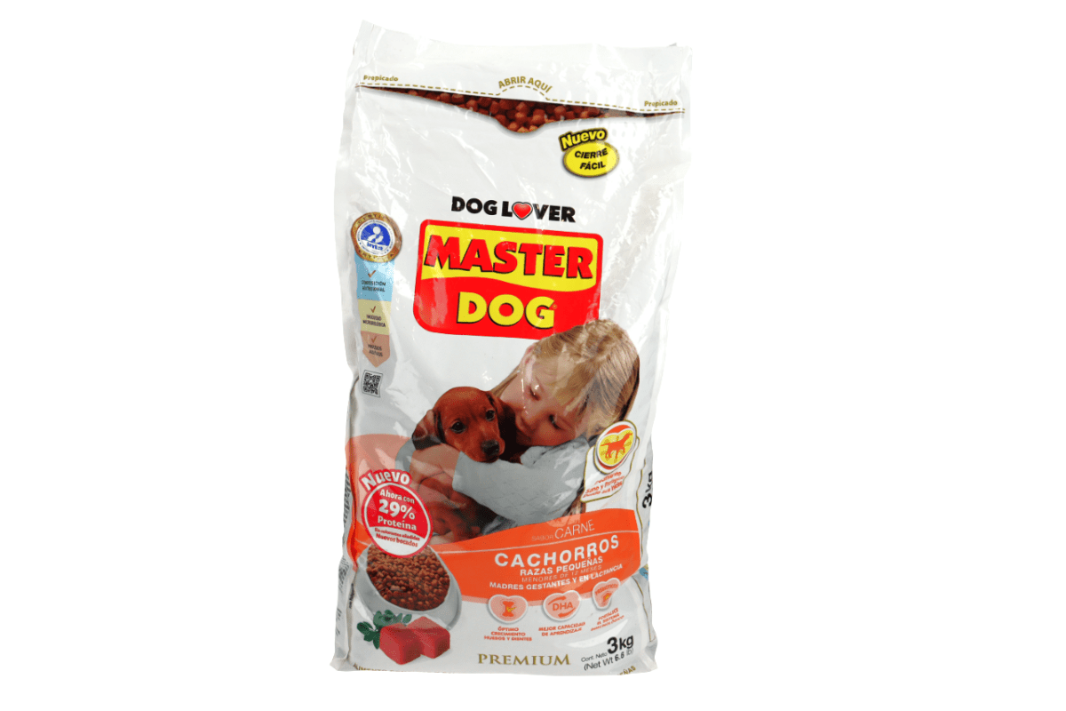 MASTER DOG CACHORRO RAZA PEQUENA 6.66 LBS - SUPERMIX