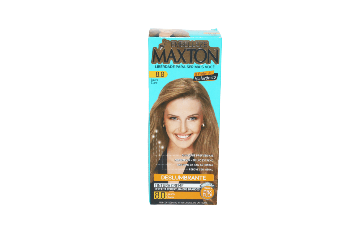 MAXTON TINTE EN KIT 8.0 RUBIO CLARO 50 GRS - SUPERMIX