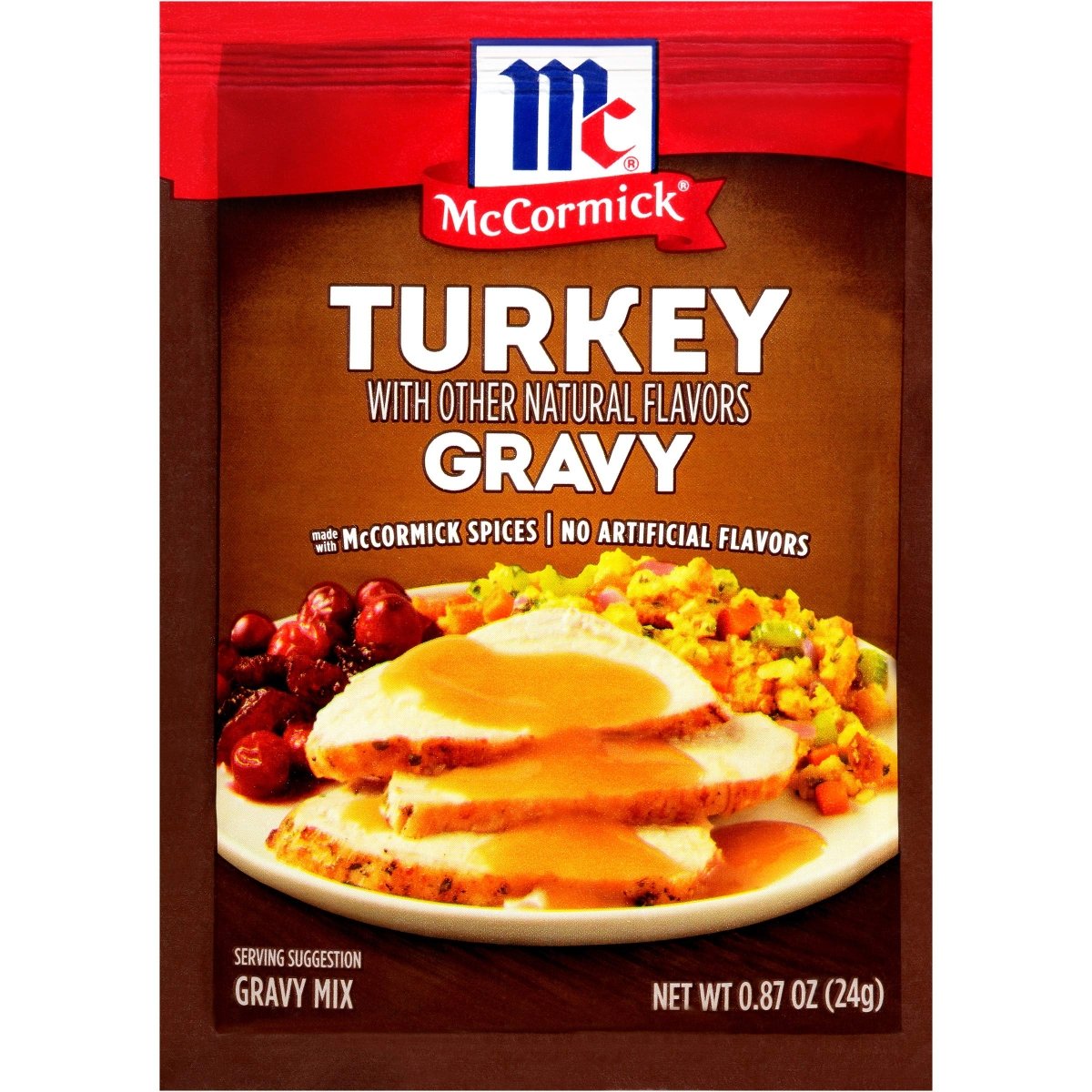 MCCORMICK TURKEY GRAVY MIX 0.87 OZ - SUPERMIX