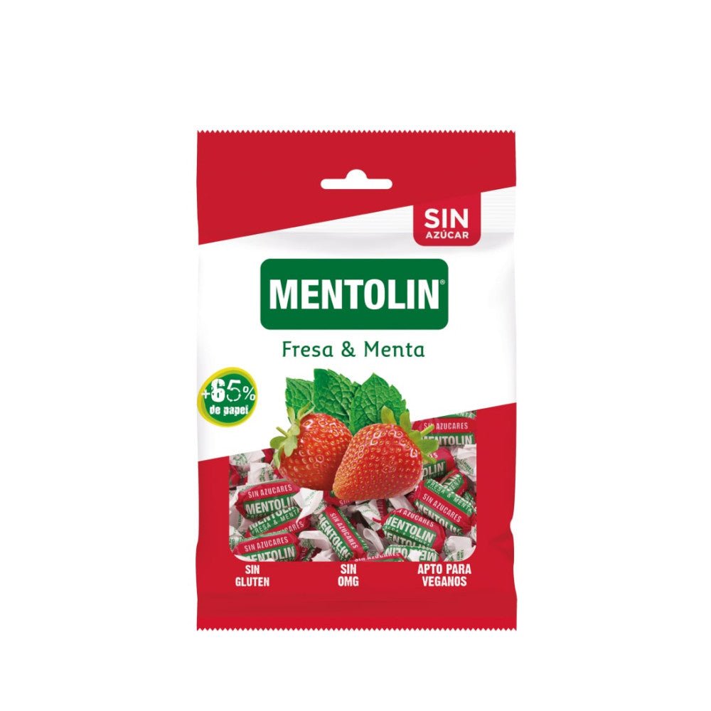 MENTOLIN FRESA MENTA S/A 100G - SUPERMIX