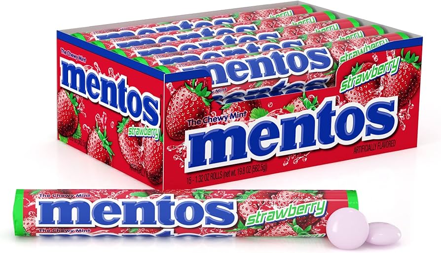 MENTOS FRUIT ROLLO DE MENTAS (ROLLO DE MENTA ) - SUPERMIX