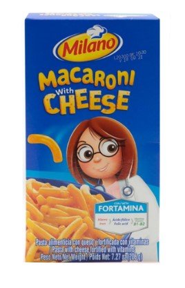 MILANO MACARRONES CON QUESO 7.25 GR (206 GR) - SUPERMIX