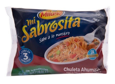 MILANO MI SABROSITA SOPA SABOR CHULETA 84 GR PAQ - SUPERMIX