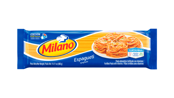 MILANO PASTA ESPAGUETIS 400 GR - SUPERMIX