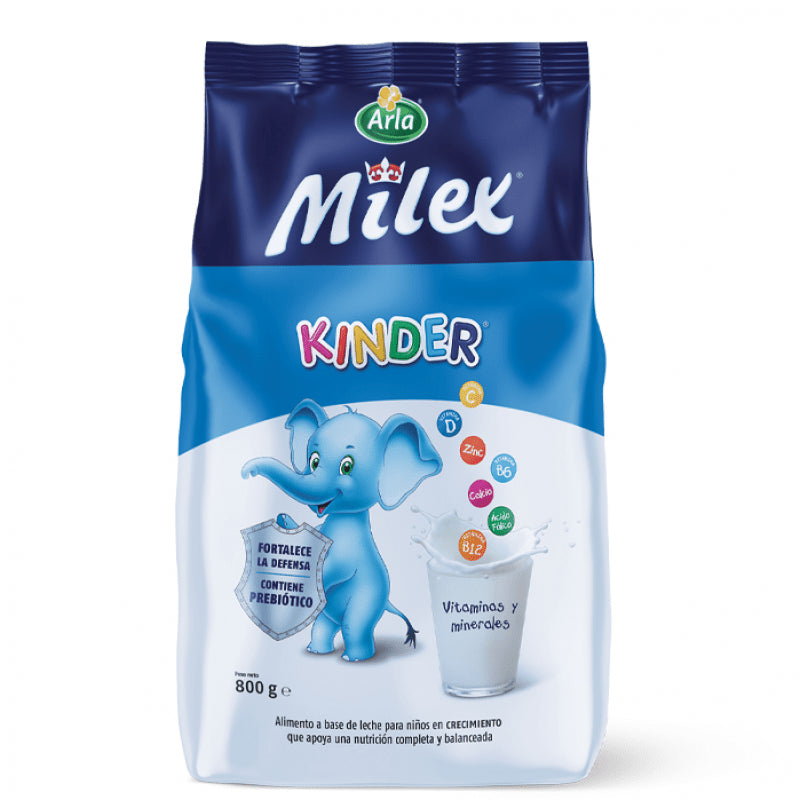 MILEX KINDER BLUE S/AZUCAR FUNDA 800 GRS - SUPERMIX