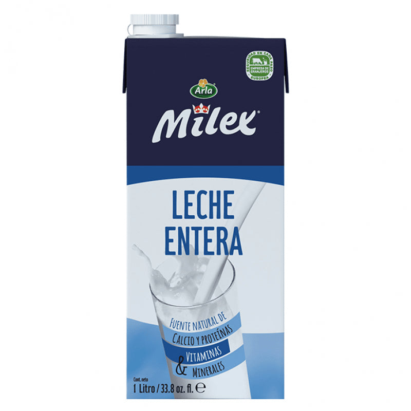 MILEX LECHE UHT ENTERA 1 LT - SUPERMIX