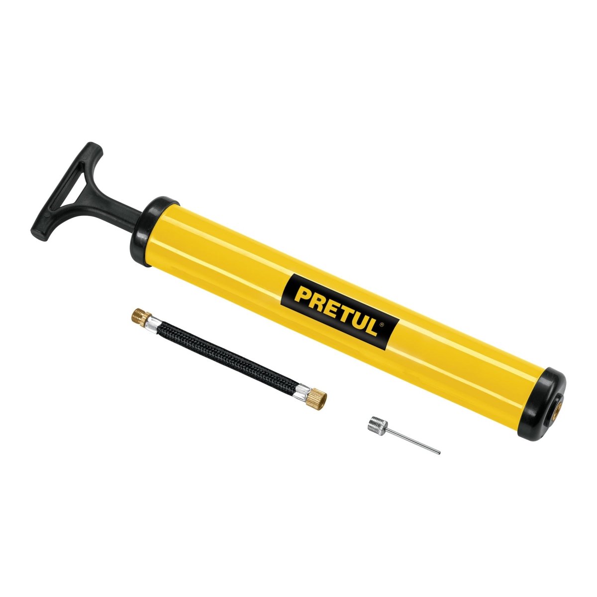 MINI BOMBA MANUAL DE AIRE 14.5PSI PARA INFLAR BALONES PRETUL - SUPERMIX