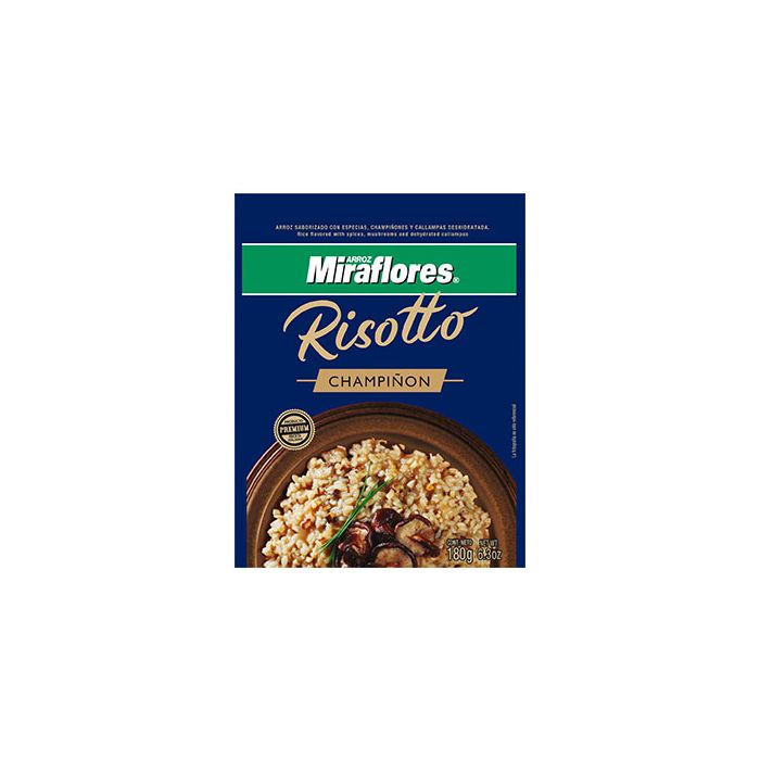 MIRAFLORES RISOTTO CHAMPINON 180 GRS - SUPERMIX
