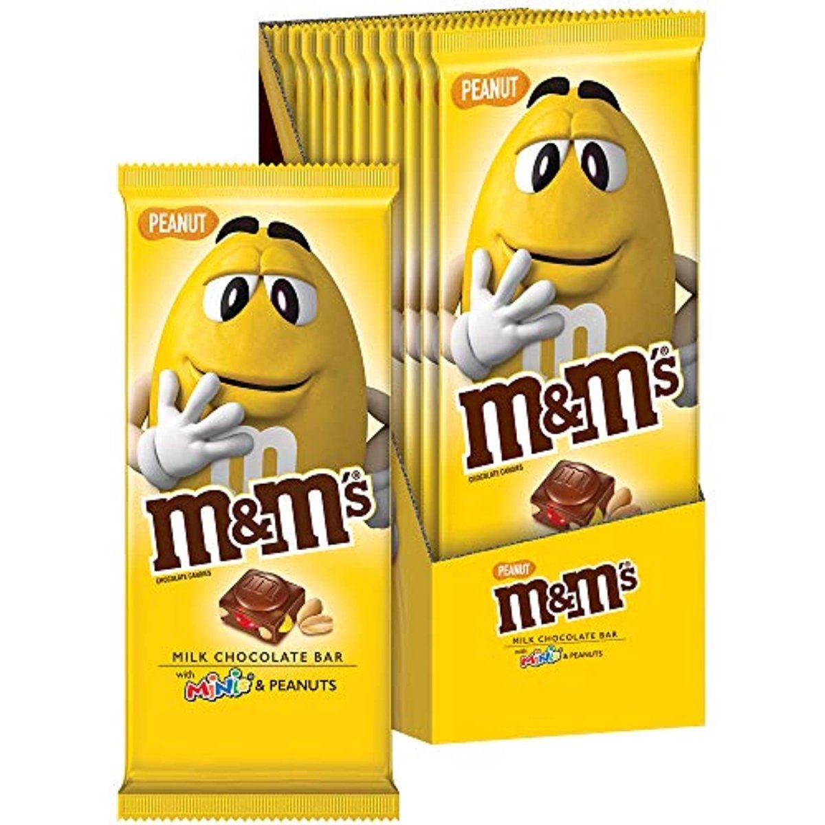 M&M'S PEANUT WITH MINIS BAR 12/3.9 OZS - SUPERMIX