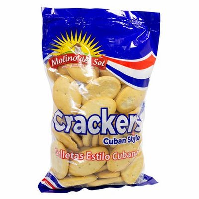 MOLINO DEL SOL GALLETAS ESTILO CUBANAS GRANDE 280 GR - SUPERMIX