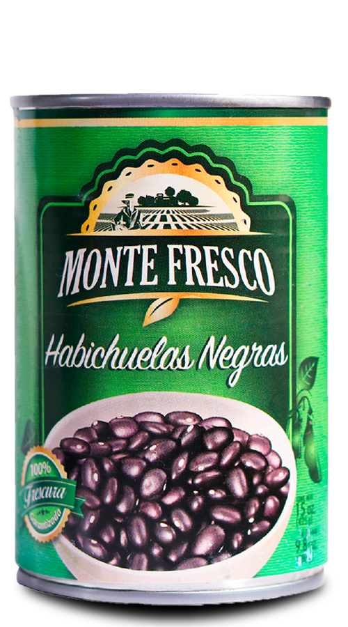 MONTE FRESCO HABICHUELAS NEGRAS 7 LBS - SUPERMIX