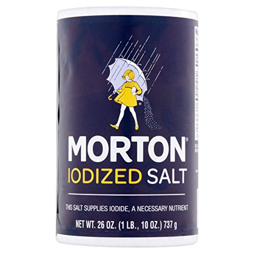 MORTON IODIZED SALT 26 OZ - SUPERMIX