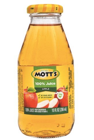 MOTTS 100 % APPLE JUICE 10 OZ - SUPERMIX