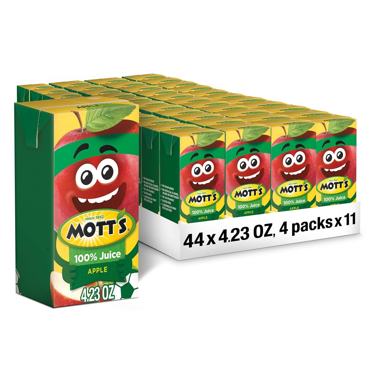 MOTTS MINI APPLE BOXES 4.23 OZ - SUPERMIX