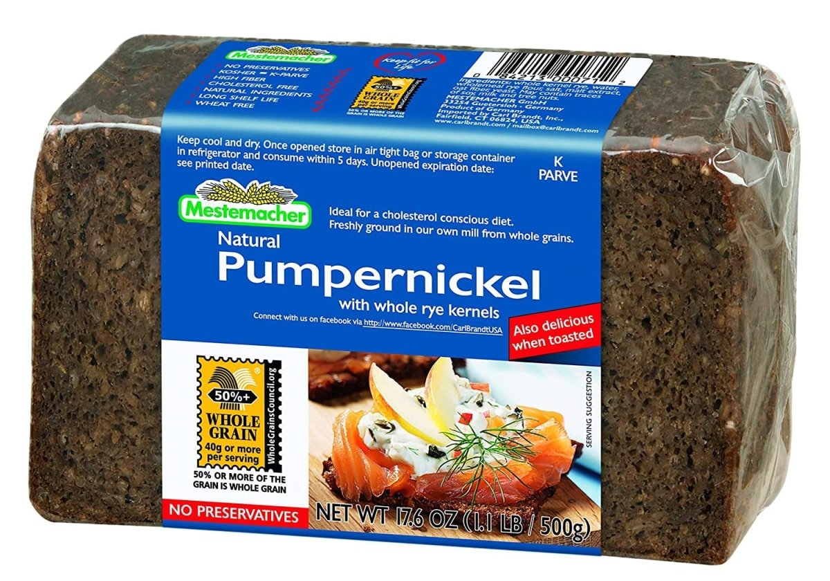 MSTMCH BREAD PUMPERNICKEL 6 OZ - SUPERMIX