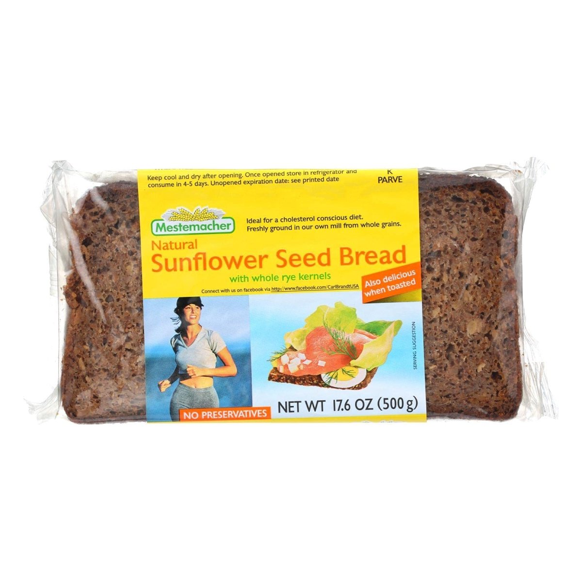 MSTMCH BREAD SUNFLOWER SEED 17.6 OZ - SUPERMIX