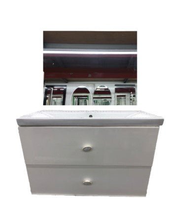 MUEBLE DE BAÑO SG - E8045 DE PARED C/ESPEJO 800*390MM MDF - SUPERMIX