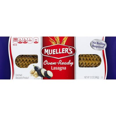 MUELLER S LASAGNE 12 OZ - SUPERMIX