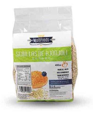 MULTIFOODS AJONJOLI DORADO IMPORTADO 400 GR - SUPERMIX