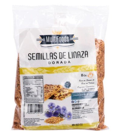 MULTIFOODS LINAZA DORADA 8 OZ - SUPERMIX