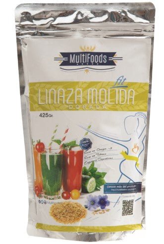 MULTIFOODS LINAZA MOLIDA DORADA FIT 425 GR - SUPERMIX