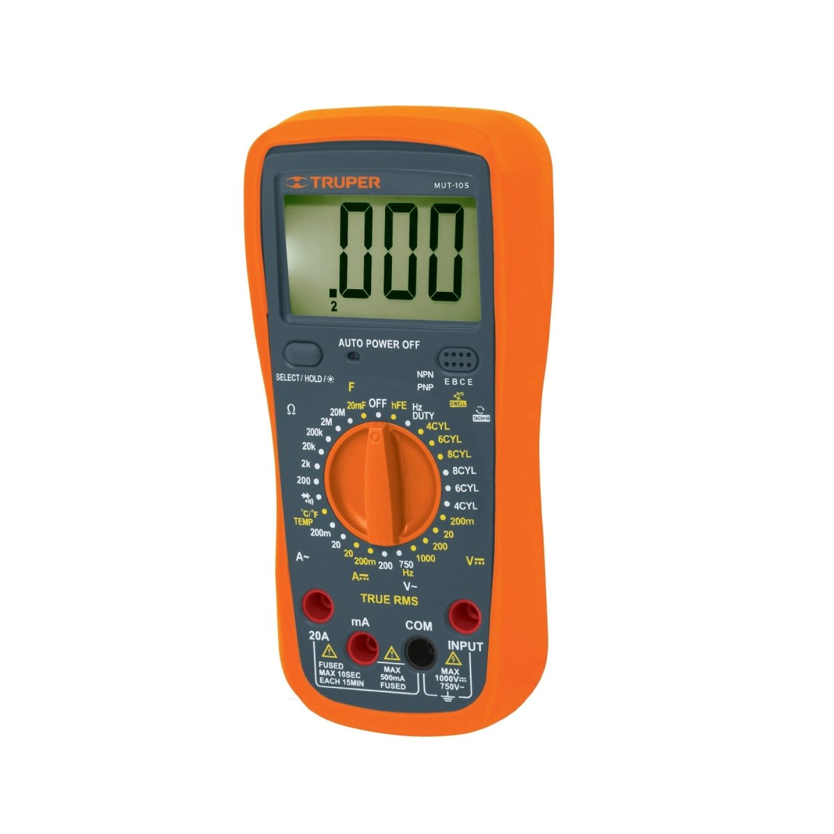 MULTIMETRO DIGITAL PROF. MUT - 105 TRUPER - SUPERMIX