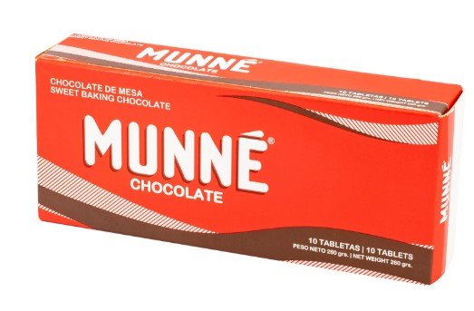 MUNNE CHOCOLATE TABLETA 260 GR - SUPERMIX